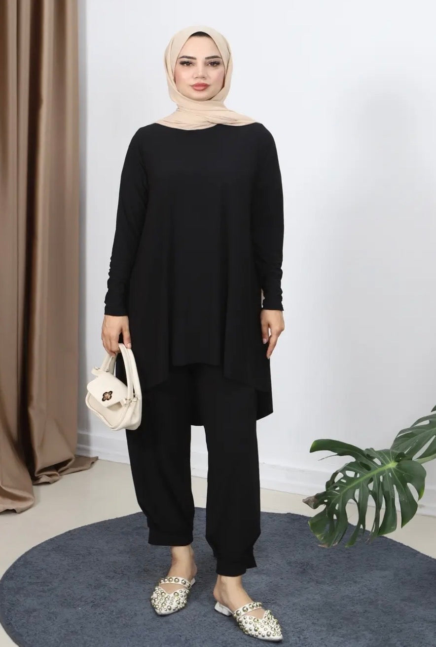 Airy long - Black