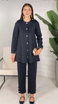 Navy blue scuba